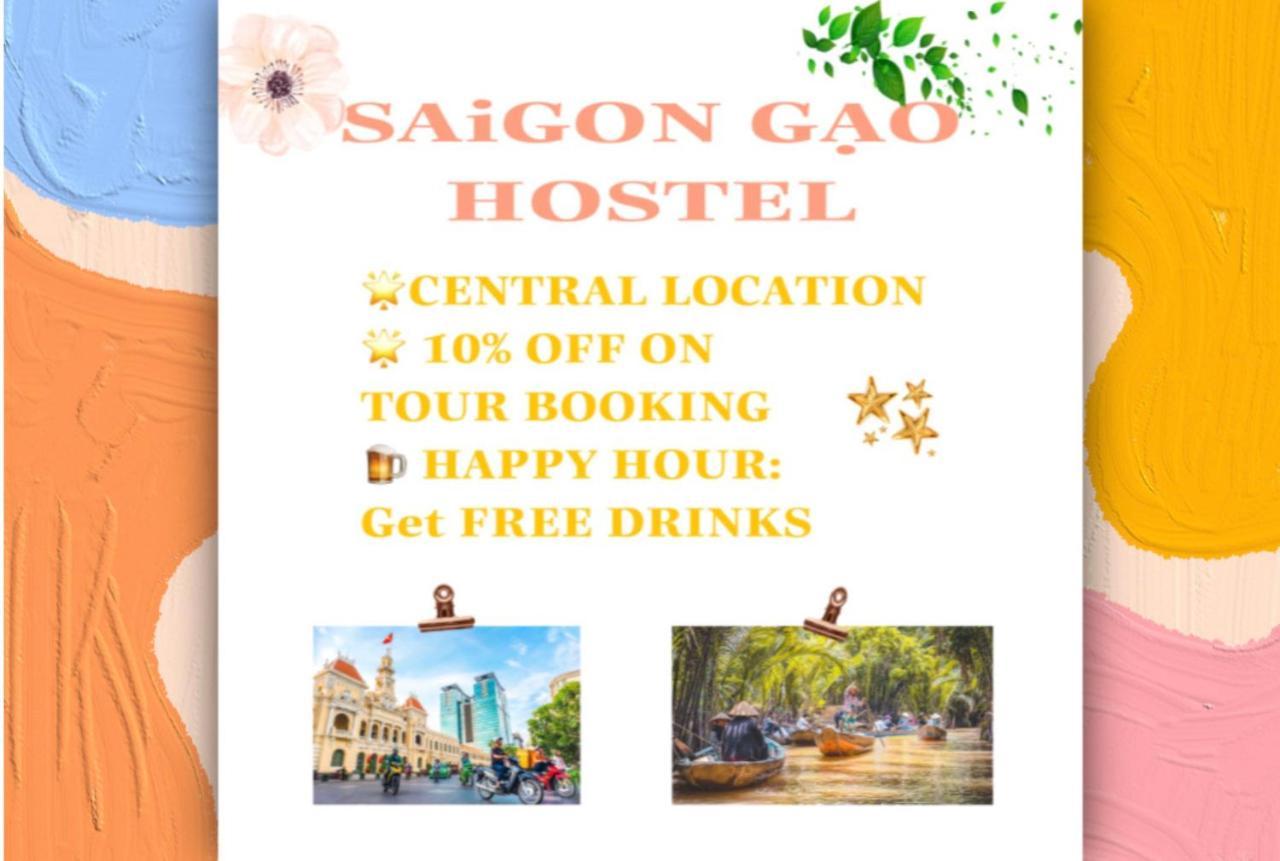 Saigon Gao Hostel Ho Şi Min Dış mekan fotoğraf